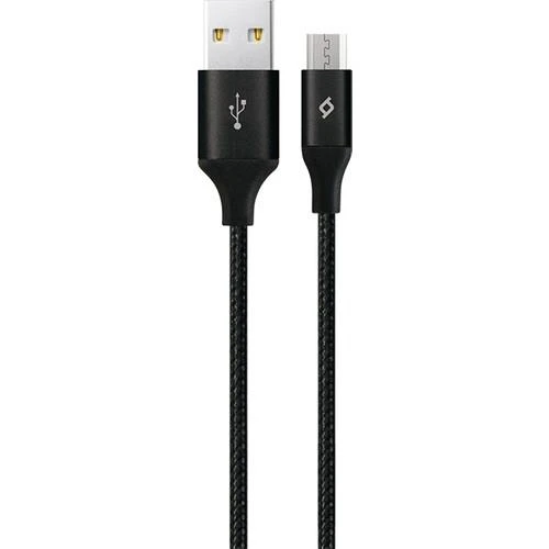 Ttec  2DK21S AlumiCable XL USB-A - Micro USB Şarj Kablosu 2 metre Siyah
