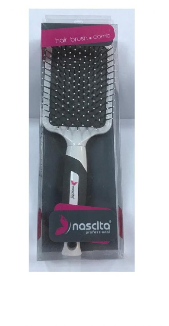 Nascita Saç Fırçası Geniş Yüzeyli Siyah 7804