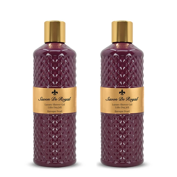 Savon De Royal Pearl Duş Jeli Mor 500 ml 2 Adet