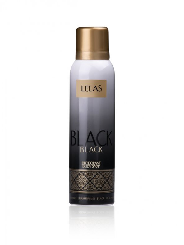 Lelas 1141  Black Unisex  150 ML Deodorant 8681124611413