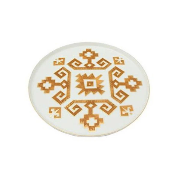 Porland Arabesque Serisi 18cm Düz Tabak Desen1 - 2