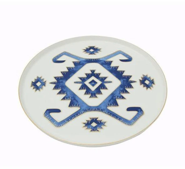 Porland Arabesque Serisi 27cm Düz Tabak Desen5 - 2