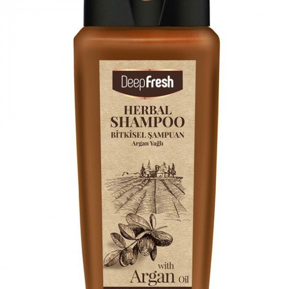 Deep Fresh Herbal Bitkisel Şampuan Argan Yağı Özlü Yıpranmış Saçlar 500 ml