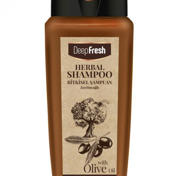 Deep Fresh Herbal Bitkisel Şampuan Zeytinyağı Özlü Kuru Saçlar 500 ml