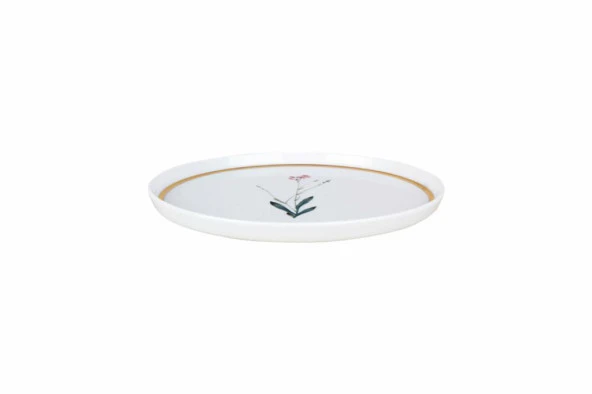 Porland Botanical Serisi 21cm Düz Tabak Desen4 - 2
