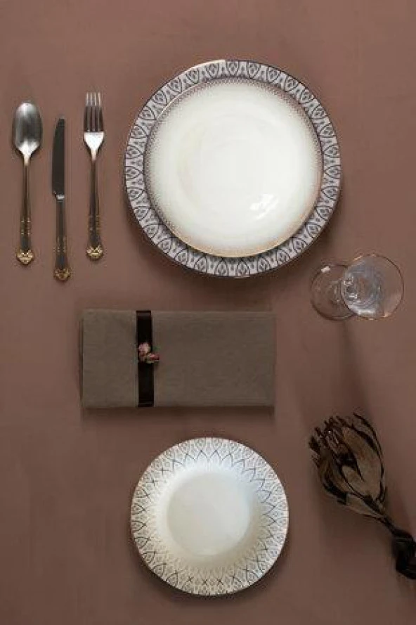 Porland Yemek Takımı 60 Parça Sweet Romantıc - 2