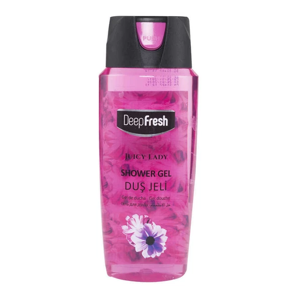 Deep Fresh Pratik Kapaklı Kadın Duş Jeli Juicy Lady 500 ml - 5