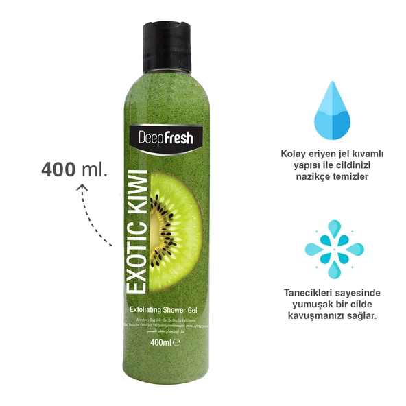 Deep Fresh Arındırıcı Duş Jeli Kivi 400 ml - 2