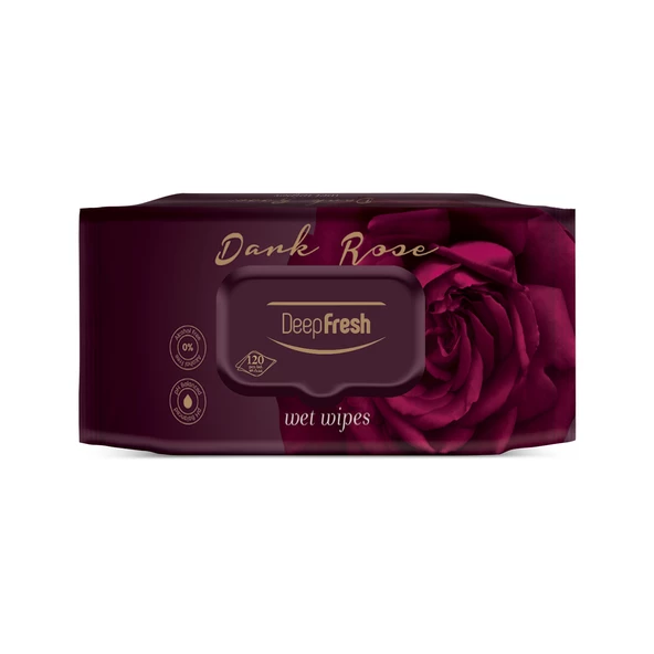 Deep Fresh Oriental Islak Mendil Darkrose 120 Yaprak