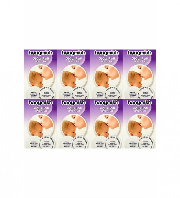 HANYMİSH GÖĞÜS PEDİ 8X40 320 ADET