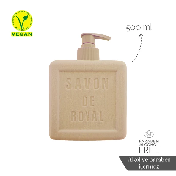 Savon De Royal Provence Nemlendirici Luxury Vegan Sıvı Sabun Krem 500 ml - 2