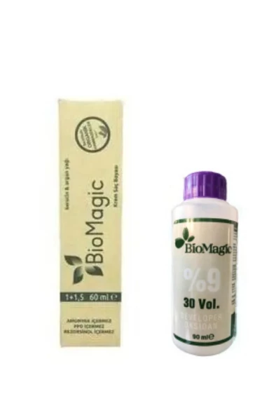 Keratin& Arganlı Amonyaksız 11-00 Fildişi Sarısı Açıcı 60 ml Boya + Oksidan 90 ml Saç Boyası - 1