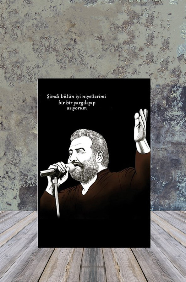 HEDİYETTO MDF TABLO AHMET KAYA 20X30
