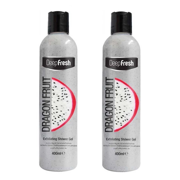 Deep Fresh Arındırıcı Duş Jeli Ejder Meyvesi 2 x 400 ml - Resim 5