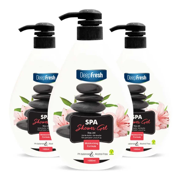 Deep Fresh Spa Duş Jeli 3 x 1 lt - 5
