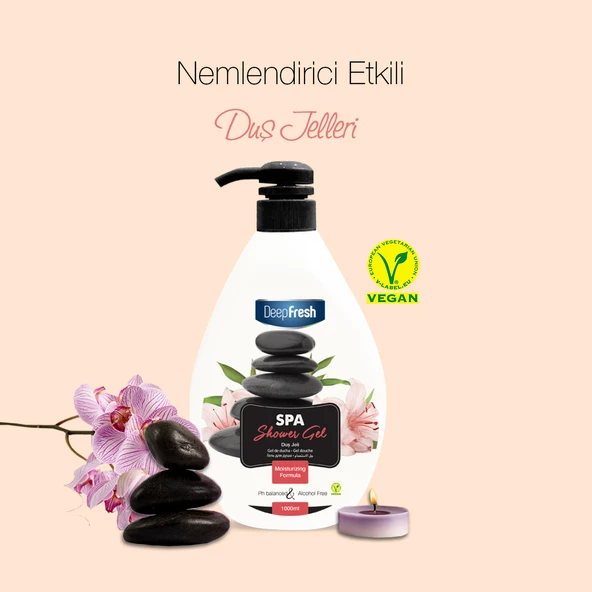 Deep Fresh Spa Duş Jeli 3 x 1 lt - 3