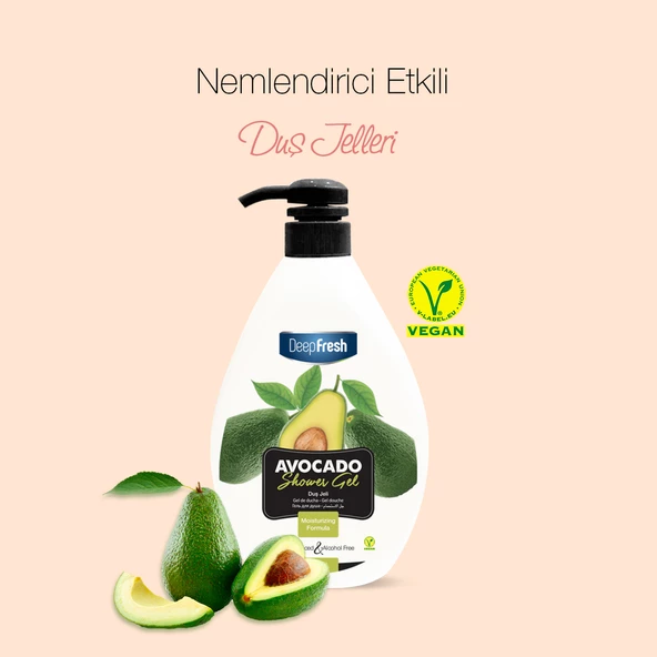 Deep Fresh Duş Jeli Avakado 3 x 1 lt - 3