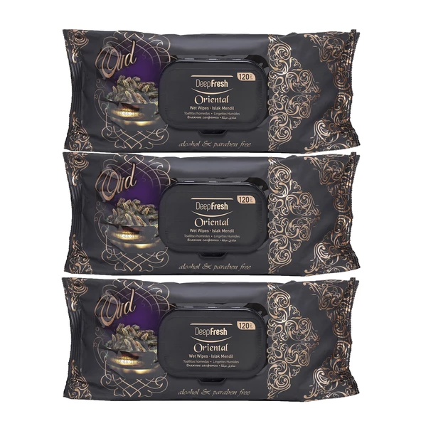 Deep Fresh Oriental Islak Mendil Oud 3 x 120 Yaprak - 2