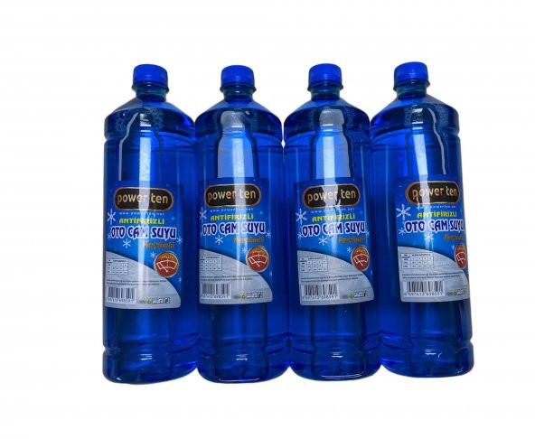 OTO CAM SUYU Cam Suyu ANTİFİRİZLİ  1 LİTRE 4 ADET ÖZEL PAKETLEME