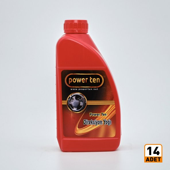 Powerten Atf Direksiyon Yağı 900 ml 14 Adet 1 Koli 2022