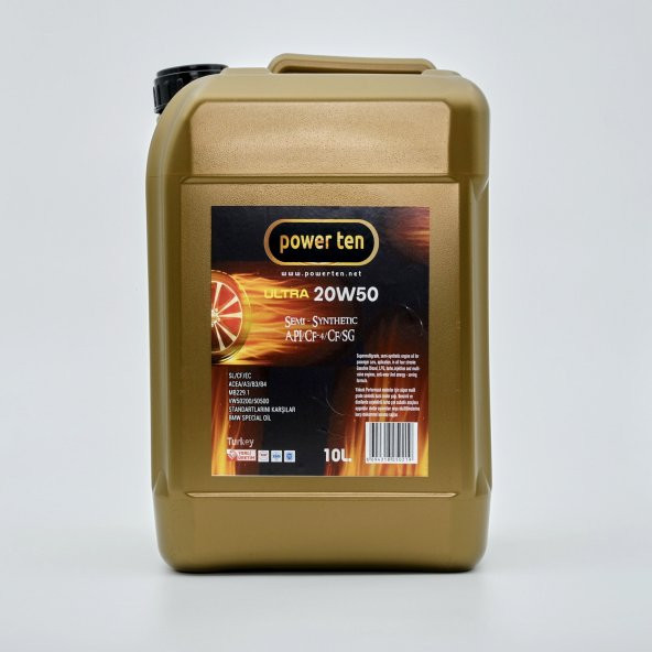 POWERTEN 20W50 MOTOR YAĞI 2024
