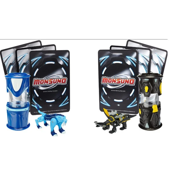 MONSUNO, Lisanslı Longfang VS Hydro Figürleri, Fırlatma Kapsülleri ve 6 Oyun Kartı - 3