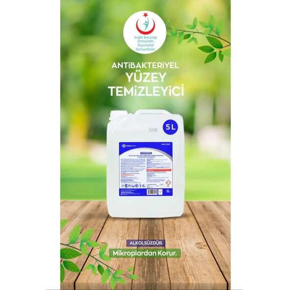 Bekaclean 5 Lt Yüzey Dezenfektanı 5 LT