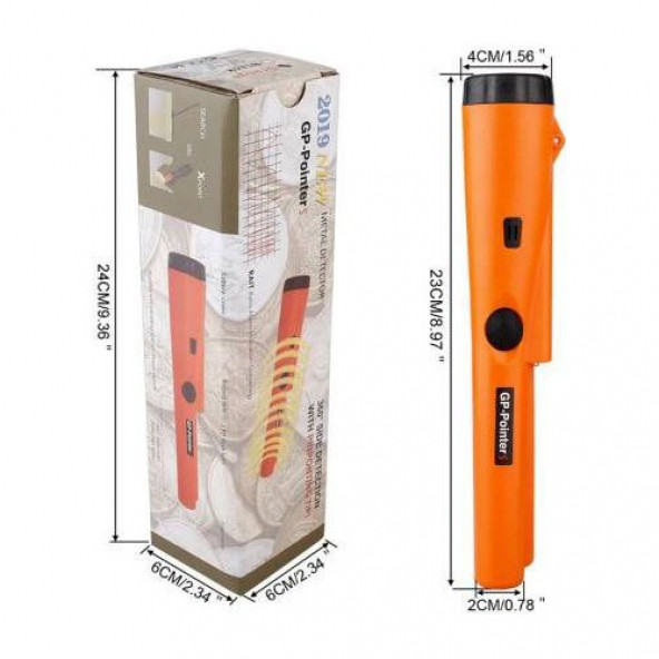 El Tipi Altın Metal Dedektörü A37 - 5