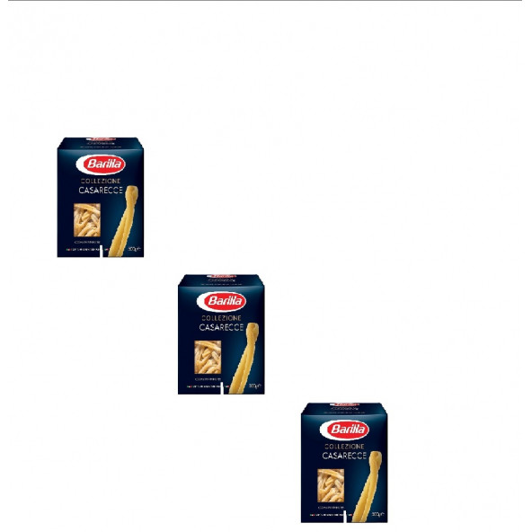 Barilla Casarecce Siciliane Makarna 500 gr x 3 Adet