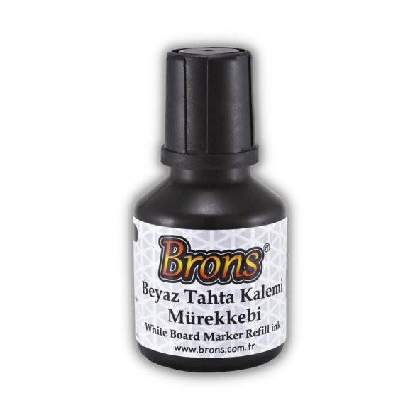 Siyah Yazı Tahta Kalem Mürekkebi 30 ml 1 Adet Brons Tahta Kalemi Mürekkebi 1 Adet
