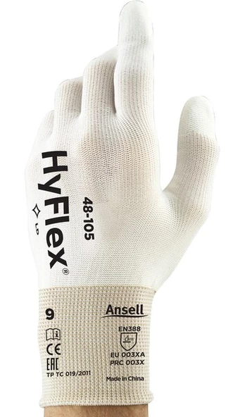 Ansell Hyflex 48-105 Aşınma Dirençli İş Eldiveni - Resim 2