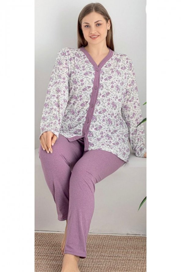 BLUES MODA IŞILAY ÖZEL ÜRETİM PİJAMA TAKIMI - 3