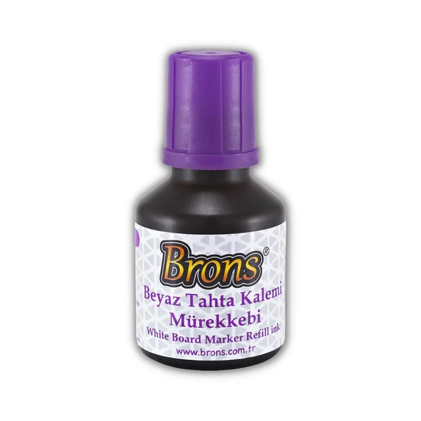 Mor Yazı Tahta Kalem Mürekkebi 30 ml 1 Adet Brons Tahta Kalemi Mürekkebi 1 Adet