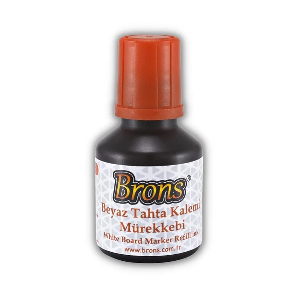 Turuncu Yazı Tahta Kalem Mürekkebi 30 ml 1 Adet Brons Tahta Kalemi Mürekkebi 1 Adet