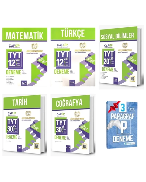 TYT ÇAP Matematik Türkçe Sosyal Bilgiler Tarih ve Coğrafya Deneme