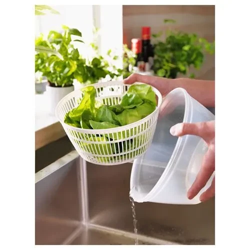 IKEA Uppfylld 23 Cm Mutfak Salata Kurutucu Beyaz - 2