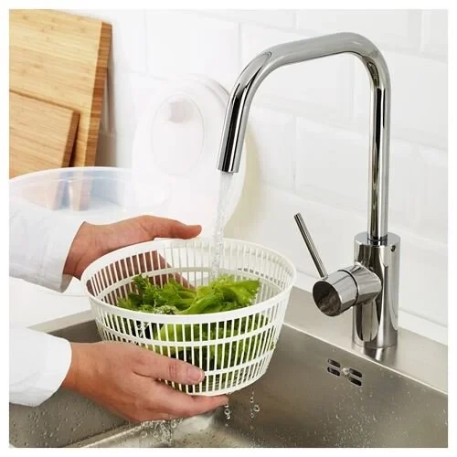 IKEA Uppfylld 23 Cm Mutfak Salata Kurutucu Beyaz - 3