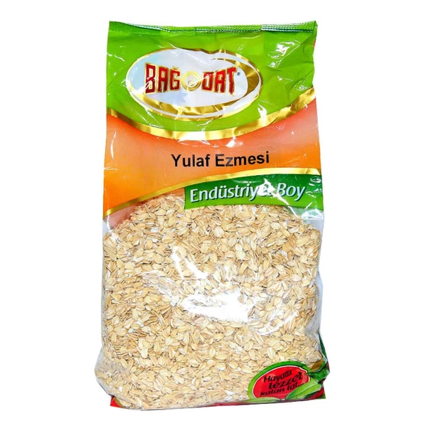 Bağdat Baharat Yulaf Ezmesi 1Kg Endüstriyel Boy Kiloluk Doğal