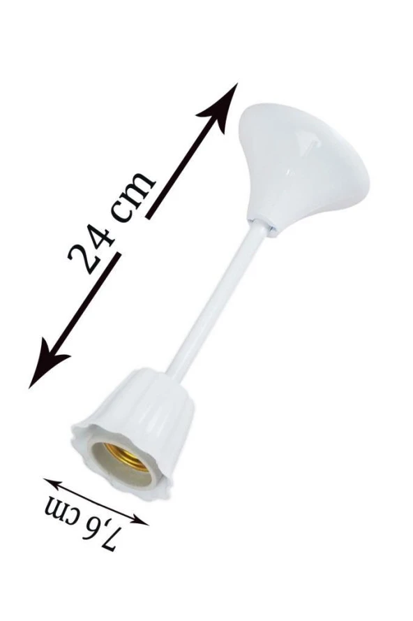 Mutlusan Dekoratif Normal Ampul Duyu E27 Duy 24 cm - 2