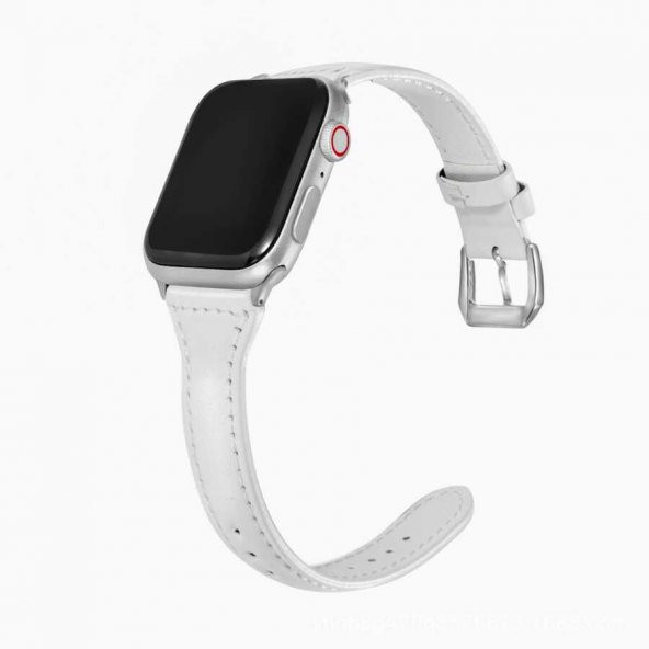 ​​​Apple Watch Ultra 49mm Kordon KRD-28 Deri Strap Kayış