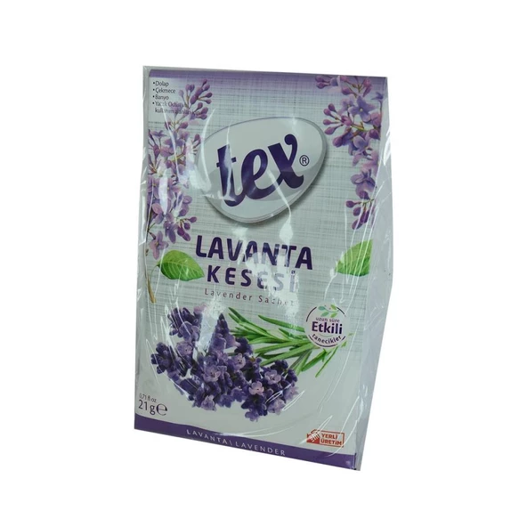 Tex Lavanta Kesesi Dolap Çekmece Banyo Askılı Oda Kokusu 21GRAM - 3