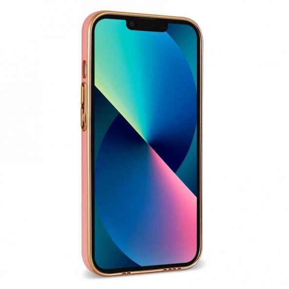 Apple iPhone 13 Kılıf Zore Bark Kartlıklı Kapak - 8
