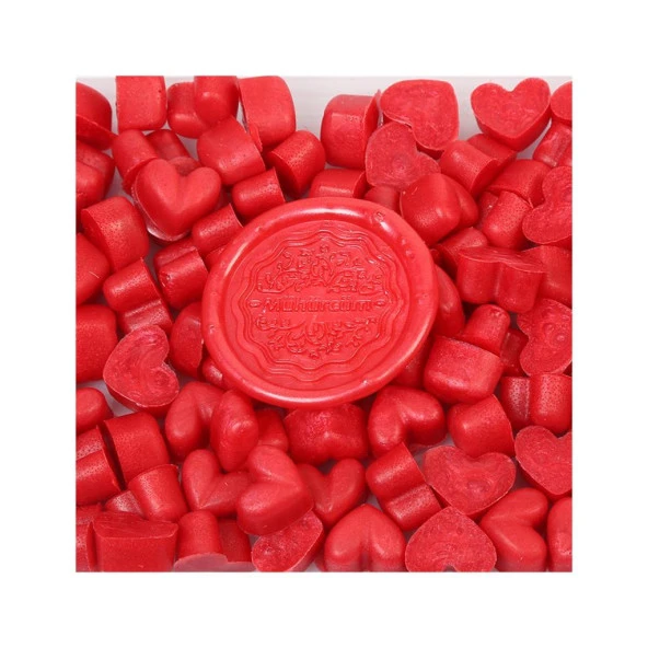 Mühür Mumu Eritme Kalp Boncuk Paket Model No: 649 NARÇİÇEĞİ - Resim 2