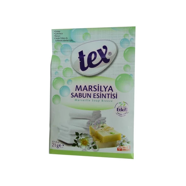 Tex Marsilya Sabun Etkisi Kese Dolap Banyo Askılı Oda Kokusu 21GR - 5