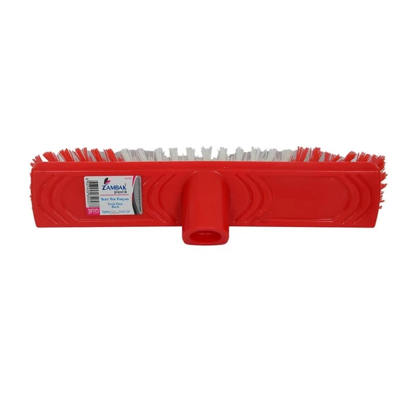 Zambak Sert Zemin Yer Halı Fırçası Karışık Renkli 24 Cm ZP-157 - 5