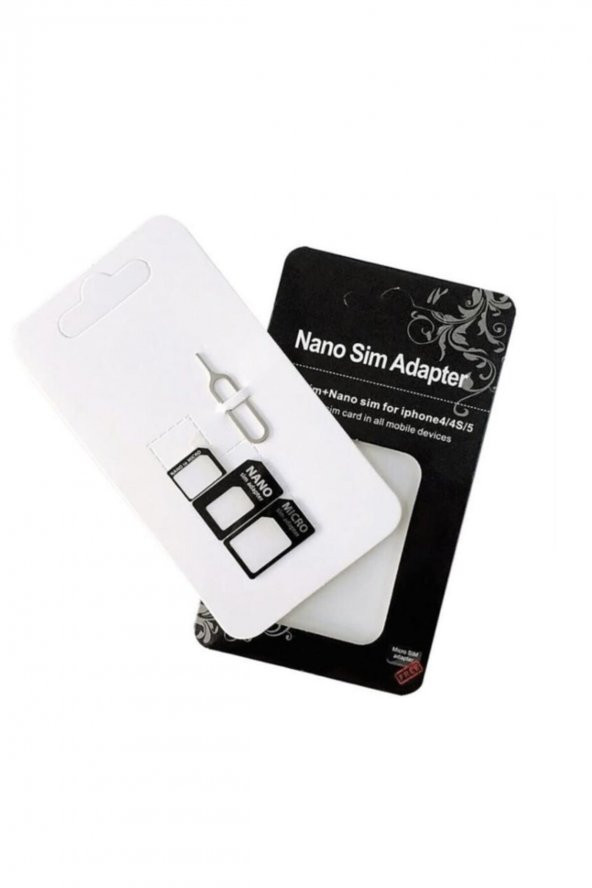 Pratik Simkart Dönüştürücü Aparat Adaptör Sim Kart Iğnesi - 2