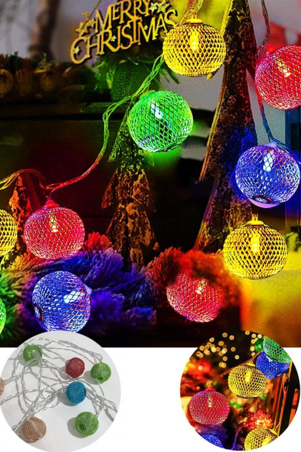 Parti Ve Özel Gün Dekorasyonu Top Led Kandil Şeklinde Aydınlatma