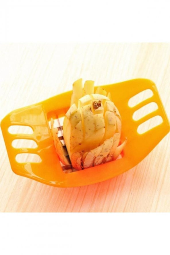 Kare Dizayn Pratik Kolay Patates Dilimeme Aleti Aparatı Bıçağı - 2