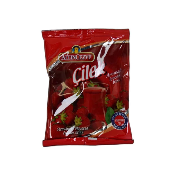 Altıncezve Çilek Aromalı Çilekli Toz İçecek Tozu Strawberry 250GR