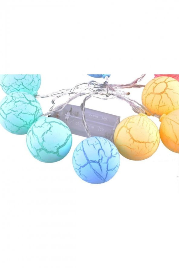 Dekoratif Minik 10 Toplu Ledli Dekoratif Dolama Renkli Led - 2